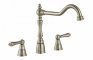 Abode Mayenne 3 Part Mixer Tap - Brushed Nickel