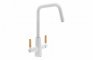 Abode Scandi-X 4 IN 1 Monobloc Tap - Matt White