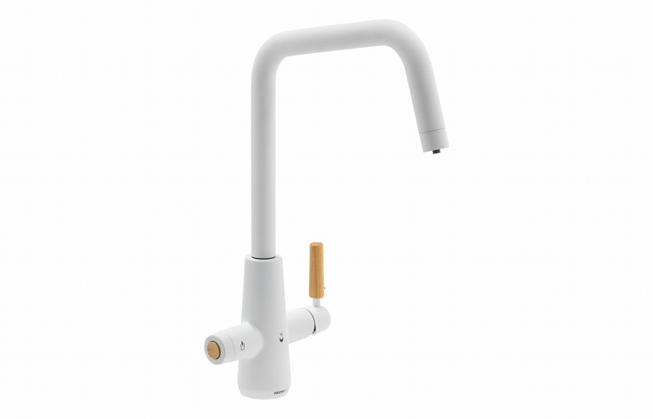 Abode Scandi-E 4 IN 1 Monobloc Tap - Matt White