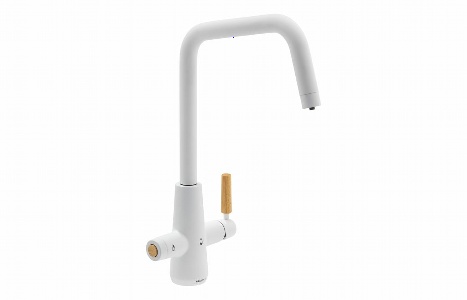 Abode Scandi-E 4 IN 1 Monobloc Tap - Matt White