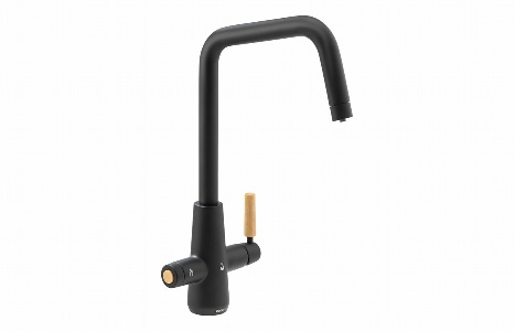 Abode Scandi-E 4 IN 1 Monobloc Tap - Matt Black