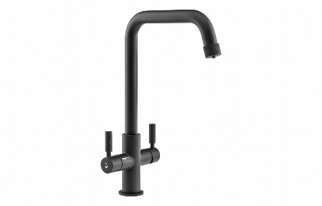 Abode Industria 3 IN 1 Monobloc Tap - Matt Black