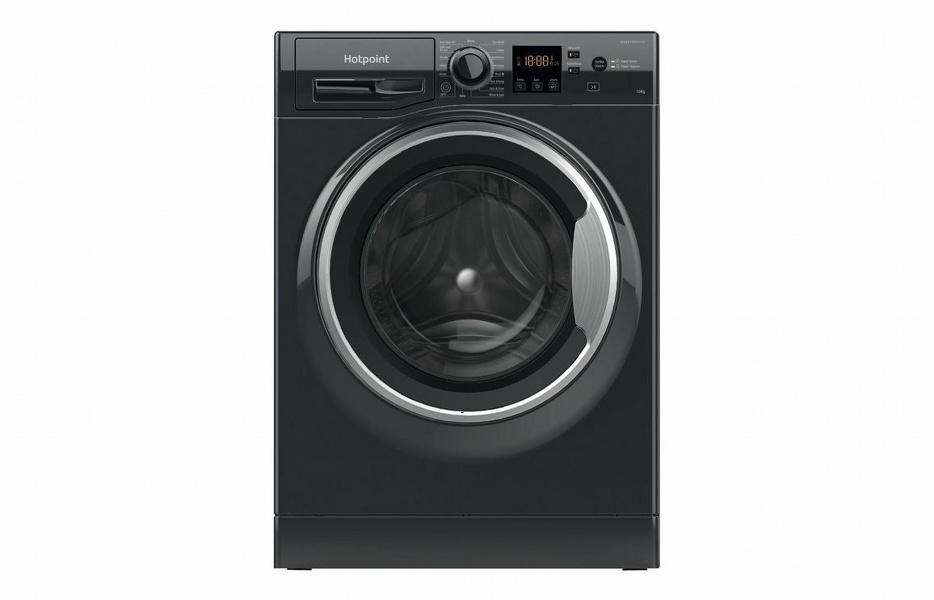 Hotpoint NSWM 1046 BS UK F/S 10kg 1400rpm Washing Machine - Black