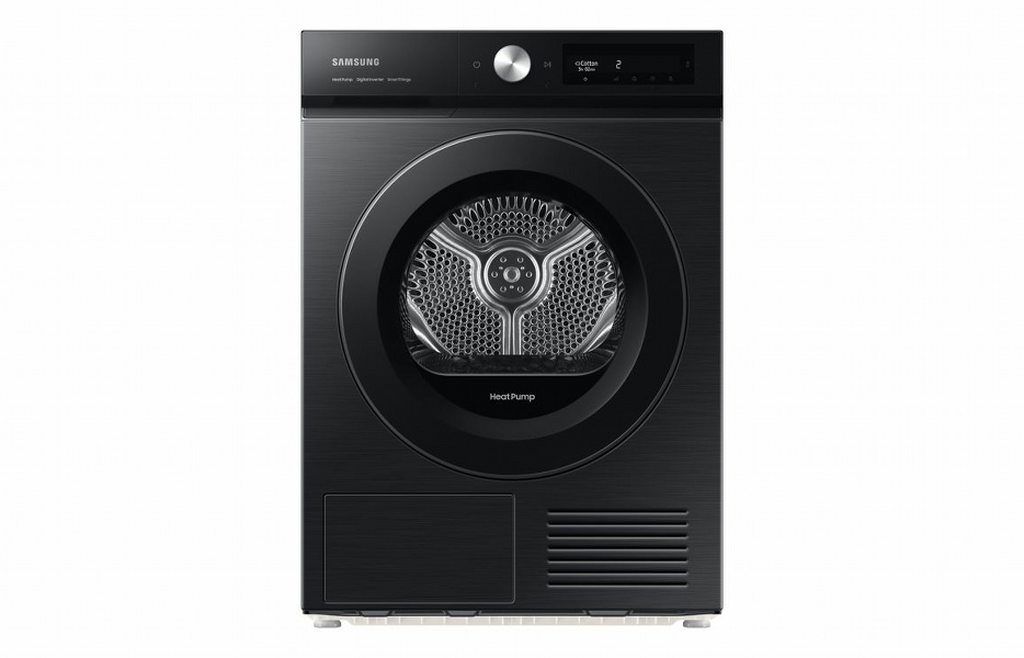 Samsung Series 5+ DV90BB5245ABS1 F/S 9kg Heat Pump Tumble Dryer - Black