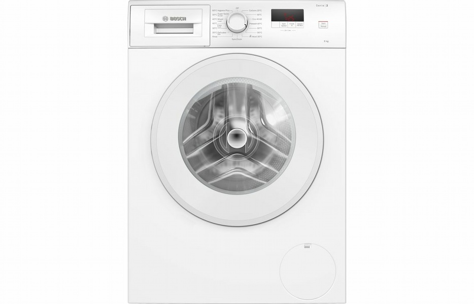 Bosch Series 2 WGE03408GB F/S 8kg 1400rpm Washing Machine - White