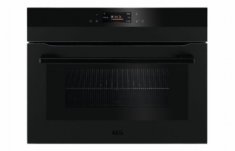 AEG KMK768080T B/I 1000W Combination Microwave & Grill - Matt Black