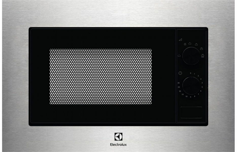 Electrolux KMSE173MMX S/I 700W Microwave - Black & St/Steel