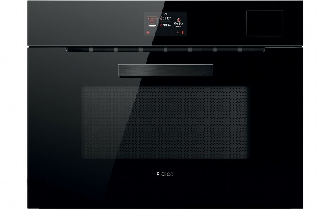 Elica Virtus 645 TFT B/I 1000W Combination Microwave - Black Gloss