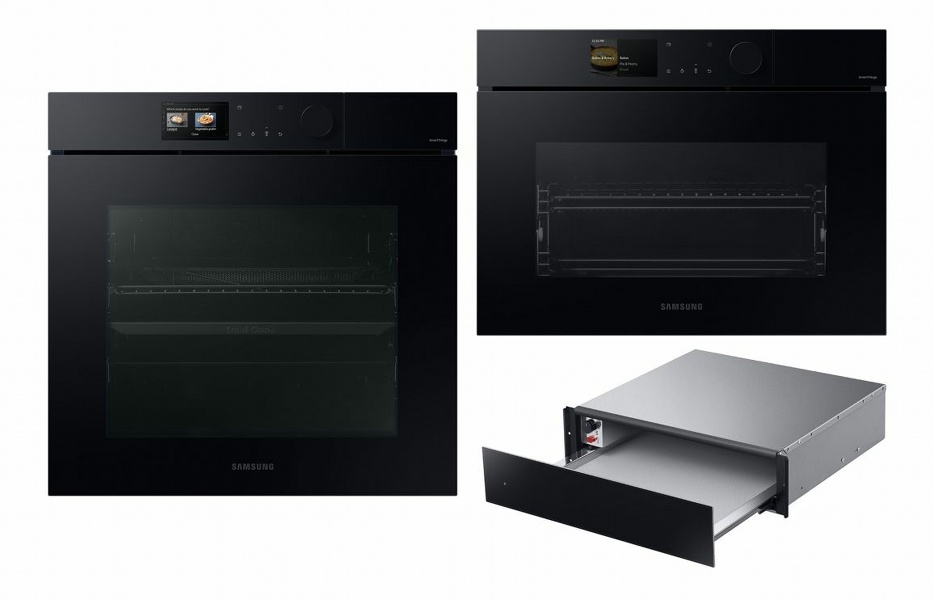 Samsung Oven  Compact & Warming Drawer Pack 4 - Black Glass (NV7B7997AAK/U4  NQ5B7993AAK/U4 & NL20T8100WK/UR)