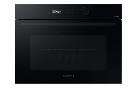 Samsung Bespoke Series 5 NQ5B5763DBK/U4 Compact Steam Combination Oven - Black Glass