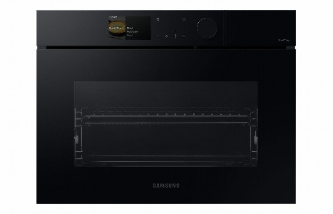 Samsung Bespoke Series 7 NQ5B7993AAK/U4 Compact Steam Combination Oven - Black Glass