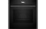 Neff N70 B24CR71G0B B/I Single Pyrolytic Oven - Black w/Graphite Grey Trim