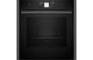 Neff N90 B64CT73G0B B/I Single Slide&Hide Pyrolytic Oven - Black w/Graphite Grey Trim