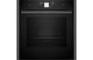 Neff N90 B64VT73G0B B/I Single Slide&Hide Pyrolytic Oven w/Added Steam - Black w/Graphite Grey Trim