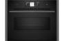 Neff N90 C24MT73G0B B/I Compact Pyrolytic Oven & Microwave - Black w/Graphite Grey Trim