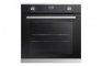 Prima PRSO112 Single Electric Oven - Black & St/Steel