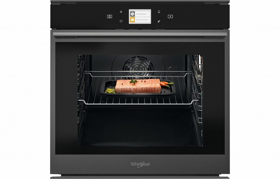 Whirlpool W9 OM2 4S1 P BSS Single Pyrolytic Oven - Dark Grey