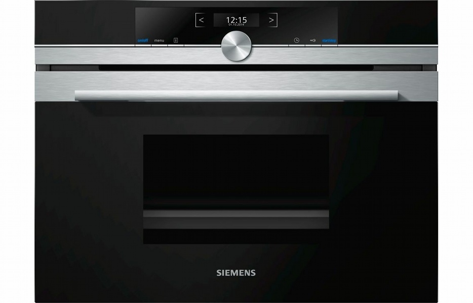 Siemens iQ700 CD634GAS0B Compact Steam Oven - St/Steel