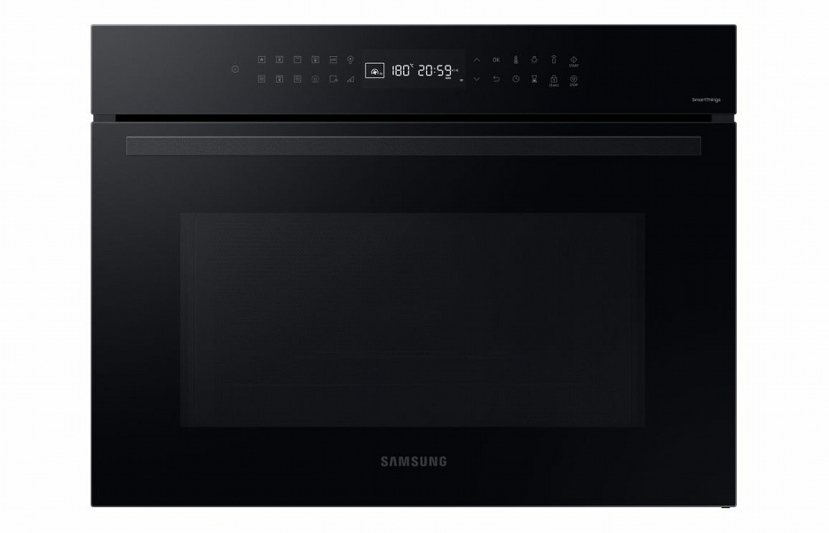 Samsung Bespoke Series 4 NQ5B4353FBK/U4 Combination Microwave Oven - Black Glass