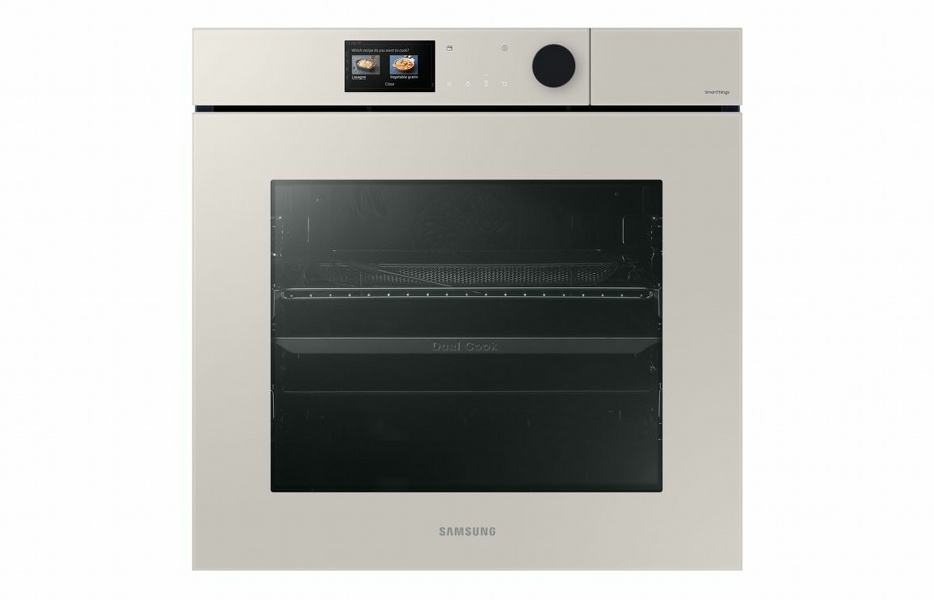 Samsung Bespoke Series 7 NV7B7997AAA/U4 Oven with Dual Cook - Satin Beige