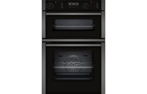 Neff N50 U2ACM7HG0B B/I Double Pyrolytic Oven - Graphite Grey