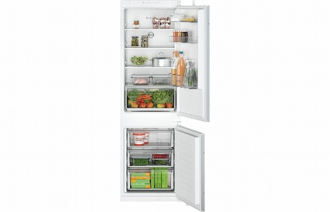 Bosch Series 2 KIN86NSE0G B/I NoFrost 60/40 Fridge Freezer (Sliding Hinge)