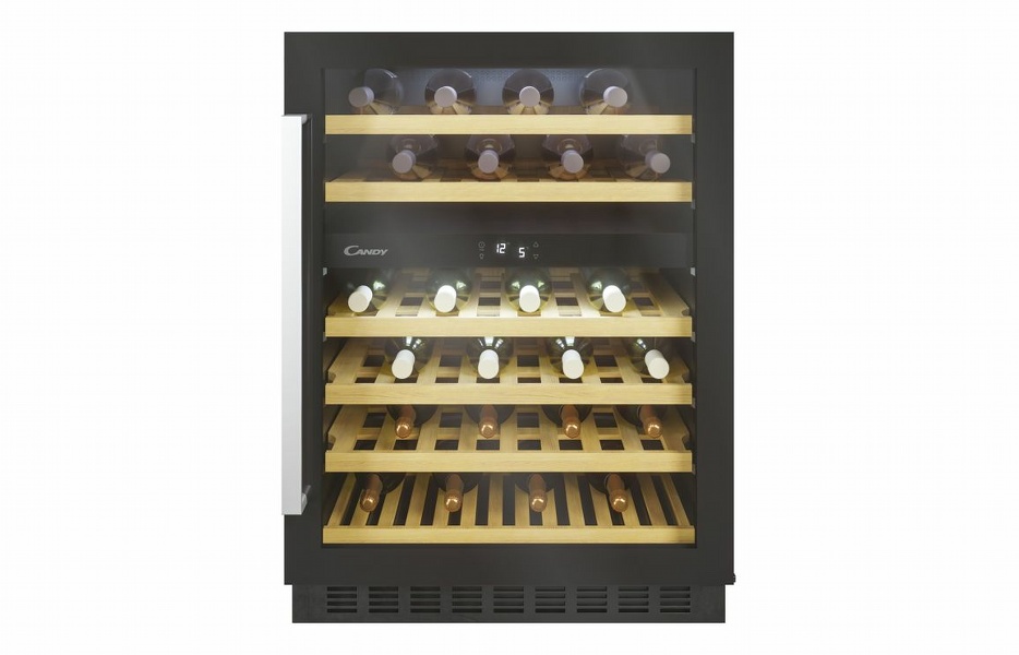 Candy CCVB 60D UK/N 60cm Wine Cooler - Black