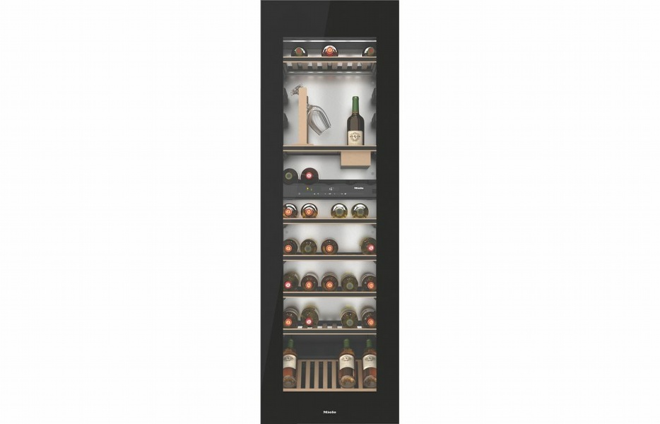 Miele KWT 6722 iGS-1 B/I Tall Wine Cabinet - Black