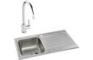 Abode Connekt 1B Inset St/Steel Sink & Atlas Tap Pack