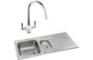 Abode Connekt 1.5B Inset St/Steel Sink & Astral