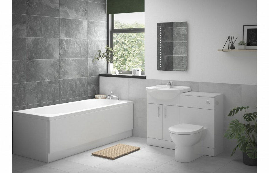 Tarassa Full Suite with Rimless BTW WC & Single End Bath