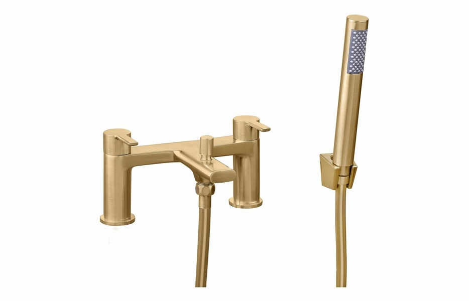 Evolution Bath/Shower Mixer - Brushed Brass