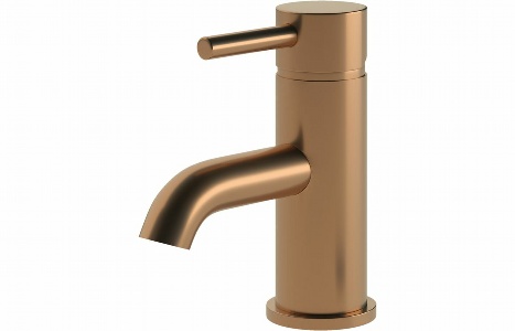 Pontias Basin Mixer & Waste - Brushed Bronze