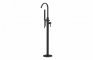 Evolution Floor Standing Bath/Shower Mixer - Matt Black