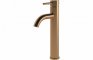 Pontias Tall Basin Mixer - Brushed Bronze