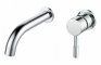 Pontias Wall Mounted Basin Mixer - Chrome