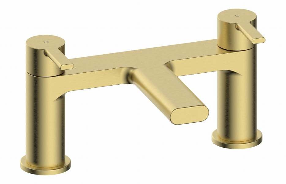 Evolution Bath Filler - Brushed Brass