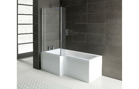 L-Shape Single End 1700x700-850x410mm 0TH Bath Only (LH)