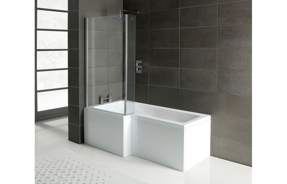 L-Shape Single End 1700x700-850x410mm 0TH Bath Only (LH)