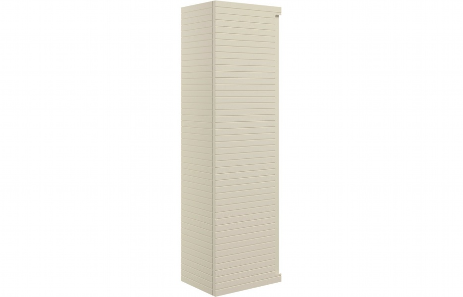 Sight 350mm Wall Hung 1 Door Tall Unit - Matt Cotton