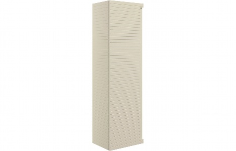 Sight 350mm Wall Hung 1 Door Tall Unit - Matt Cotton