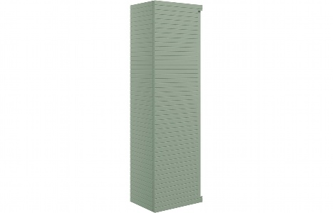 Sight 350mm Wall Hung 1 Door Tall Unit - Matt Willow Green