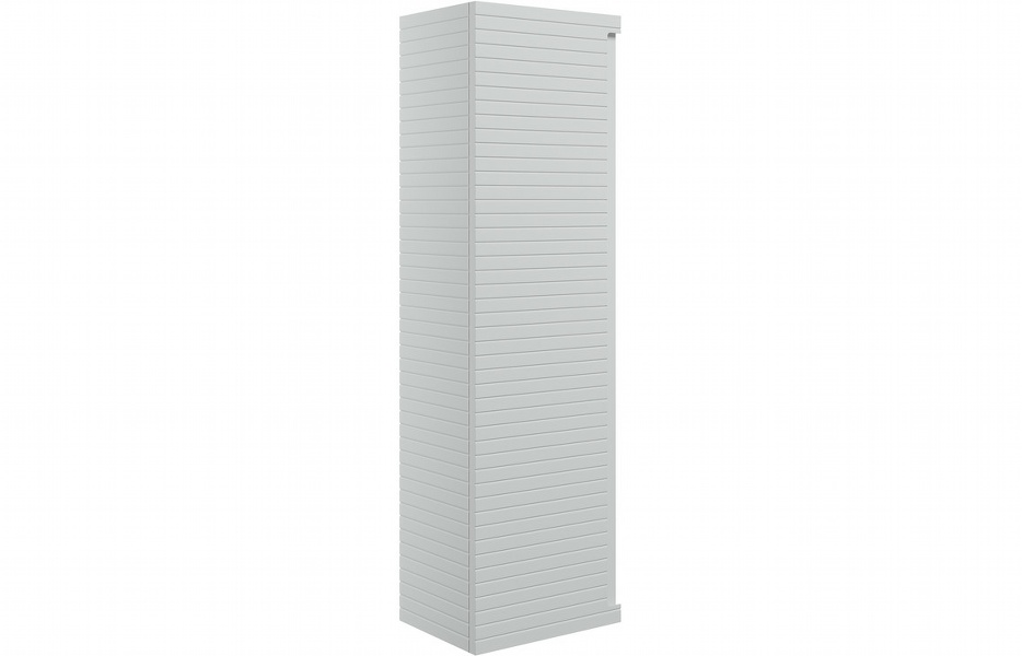 Sight 350mm Wall Hung 1 Door Tall Unit - Matt Mineral Grey