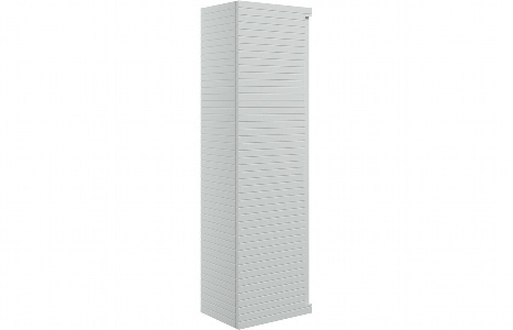 Sight 350mm Wall Hung 1 Door Tall Unit - Matt Mineral Grey