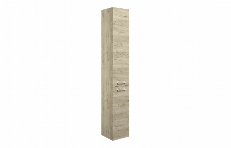 Sabanto 350mm Floor Standing 2 Door Tall Unit - Oak