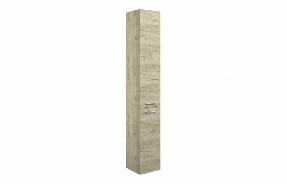 Benito 350mm Floor Standing 2 Door Tall Unit - Oak