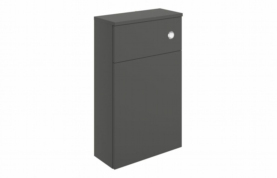 Plush 503mm Floor Standing WC Unit - Matt Clay