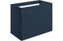 Morino 790mm Wall Hung 2 Drawer Basin Unit (No Top) - Matt Deep Blue