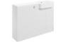 Butlas 1242mm Basin & WC Unit Pack (LH) - White Gloss