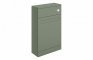 Kensington 500mm Floor Standing WC Unit - Matt Reed Green